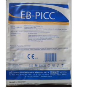 Catéteres. Para cateterismo venoso central de un lumen de elastómero de silicón radiopaco con aguja introductora percutánea. Estéril y desechable. Neonatal. Calibre: 2.0 a 3.0 Fr. Pieza.